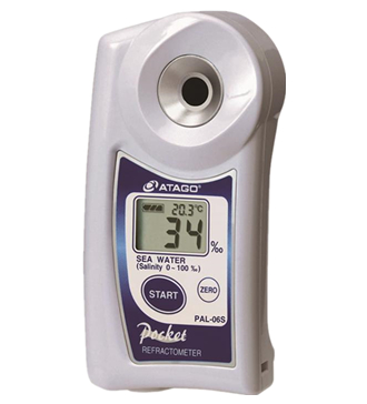 ATAGO(愛拓)便攜式數(shù)顯海水折射計/鹽水濃度計 PAL-06S 海水濃度計(‰)